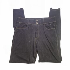 Bae City Stylish Dark Double Button Legging